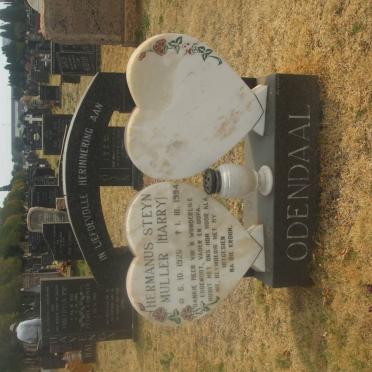 ODENDAAL Hermanus Steyn Muller 1926-1994