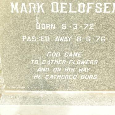 OELOFSEN Mark 1972-1976