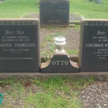 OTTO Casper Cornelius 1875-1962 &amp; Fredrica Wilmina HEYNEKE 1879-1975