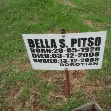 PITSO Bella S. 1926-2008
