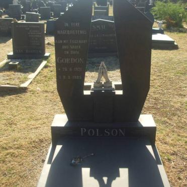 POLSON Gordon 1921-1985