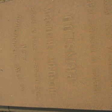 PRINSLOO Hendrik Frederik 1948-1962