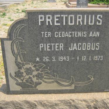 PRETORIUS Pieter Jacobus 1943-1973