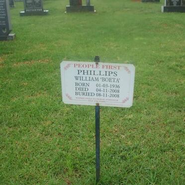 PHILLIPS William 1936-2008