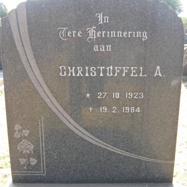 PYPER Cristoffel A. 1923-1984