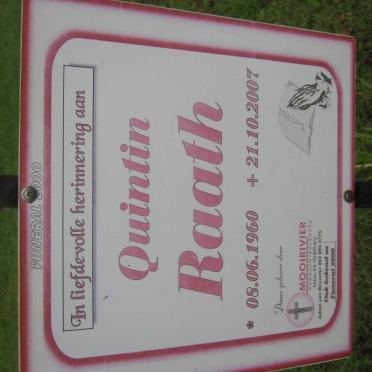 RAATH Quintin 1960-2007