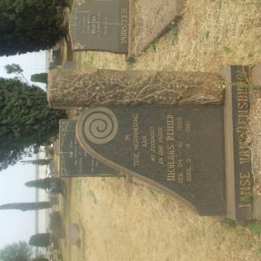 RENSBURG Nicolaas Renier, Janse van 1929-1961