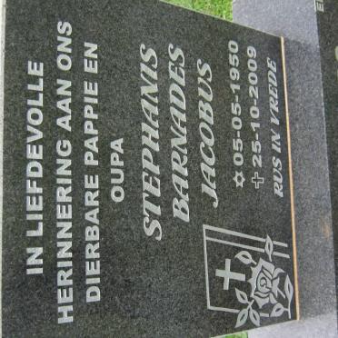 RENSBURG Stephanus Barnardes Jacobus, van 1950-2009