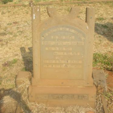 RENSBURG Daniel, Jansen van 1873-1928