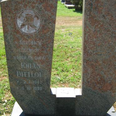 RENSBURG Johan Dittlof, J. van 1947-1989