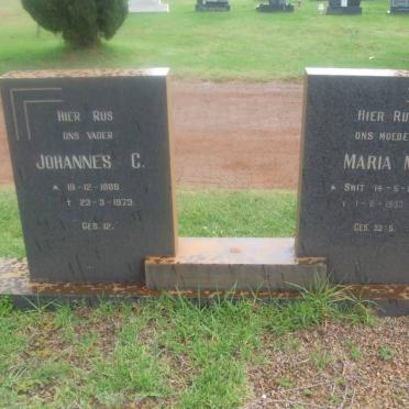 RENSBURG Johannes C., Janse van 1888-1973 &amp; Maria M. SMIT 1898-1993