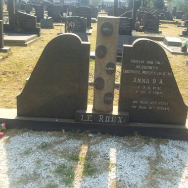 ROUX Anna S.A., le 1930-1984