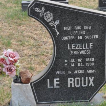 ROUX Lezelle, le 1980-1998