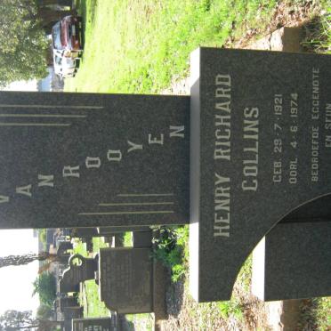 ROOYEN Henry Richard Collins, van 1921-1974