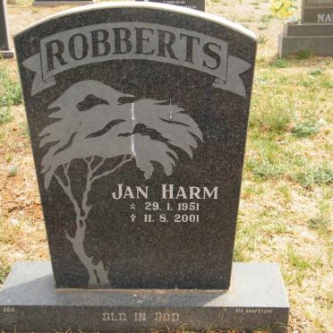 ROBBERTS Jan Harm 1951-2001
