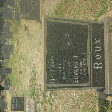 ROUX Edward J. 1887-1973