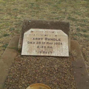 RUNDLE Harry -1924