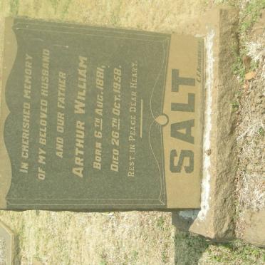 SALT Arthur William 1881-1958