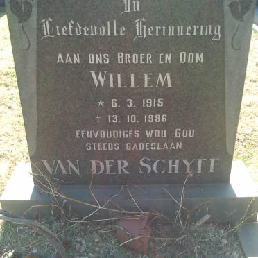 SCHYFF Willem, van der 1915-1986