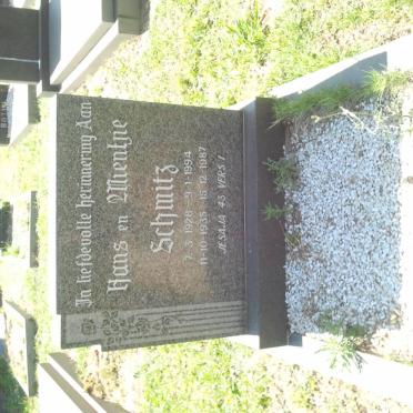 SCHMITZ Hans 1928-1994 &amp; Mientjie 1935-1987