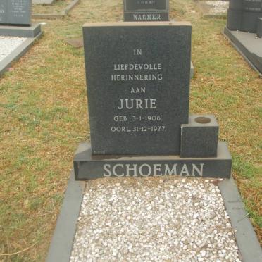 SCHOEMAN Jurie 1906-1977