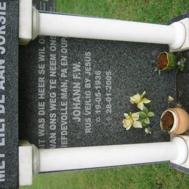 SCHOENFELD Johann F.W. 1936-2005