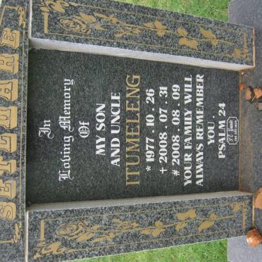 SETLHARE Itumeleng 1977-2008