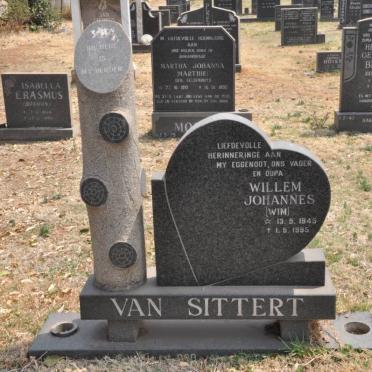 SITTERT Willem Johannes, van 1945-1995
