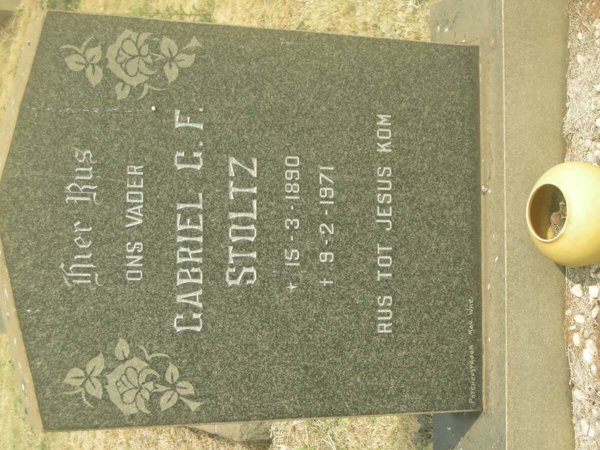 STOLTZ Gabriel G.F. 1890-1971