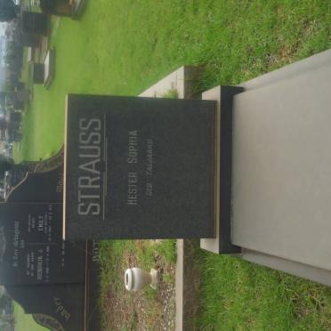 STRAUSS Hester Sophia nee TALJAARD