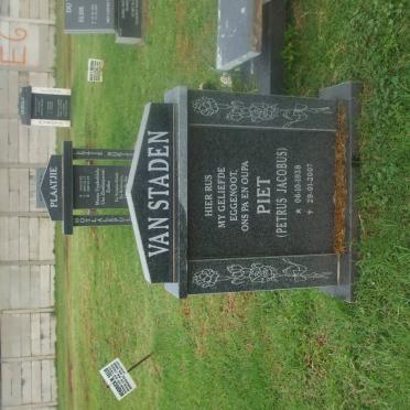 STADEN Petrus Jacobus, van 1936-2007