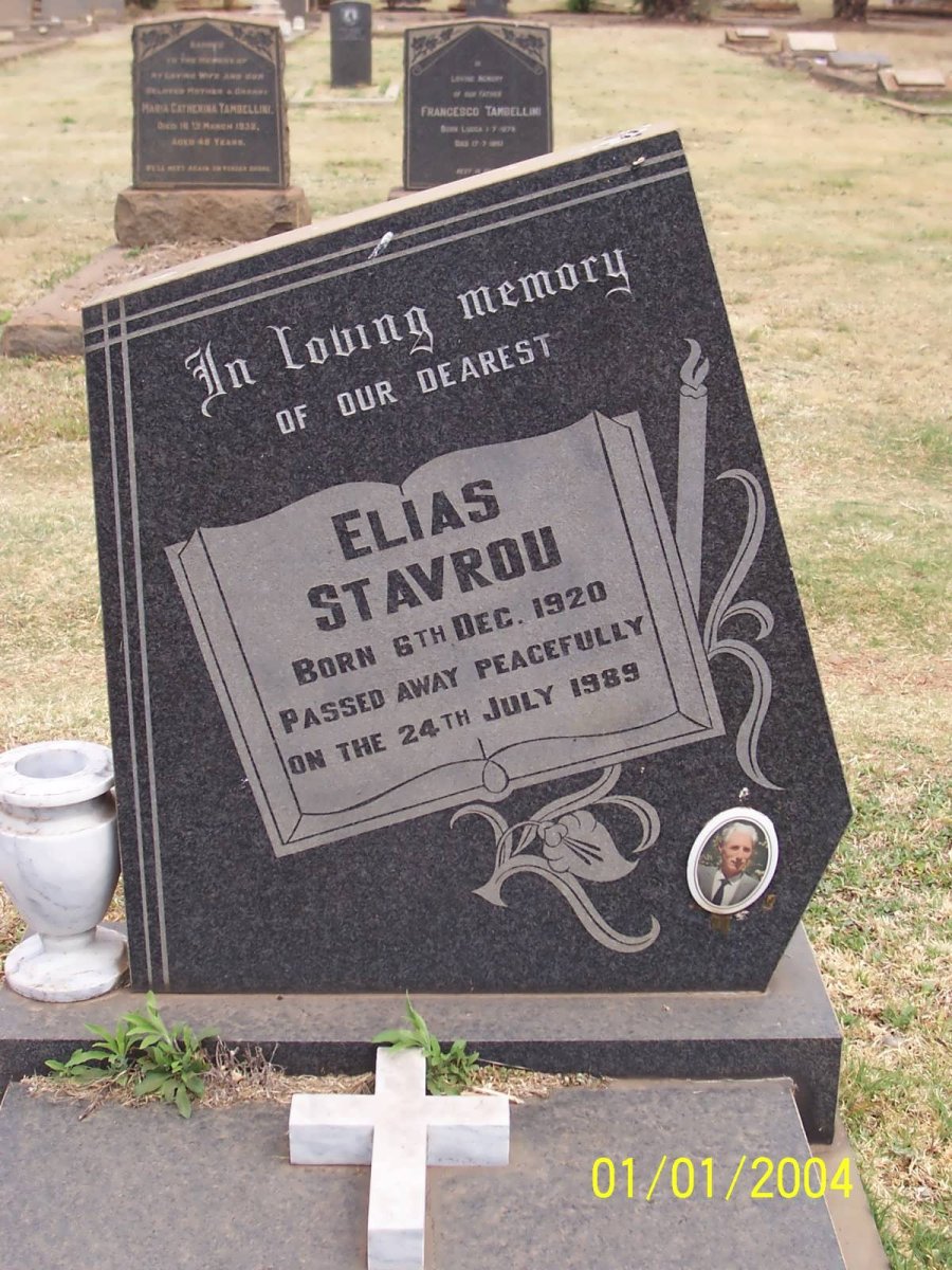 STAVROU Elias 1920-1989