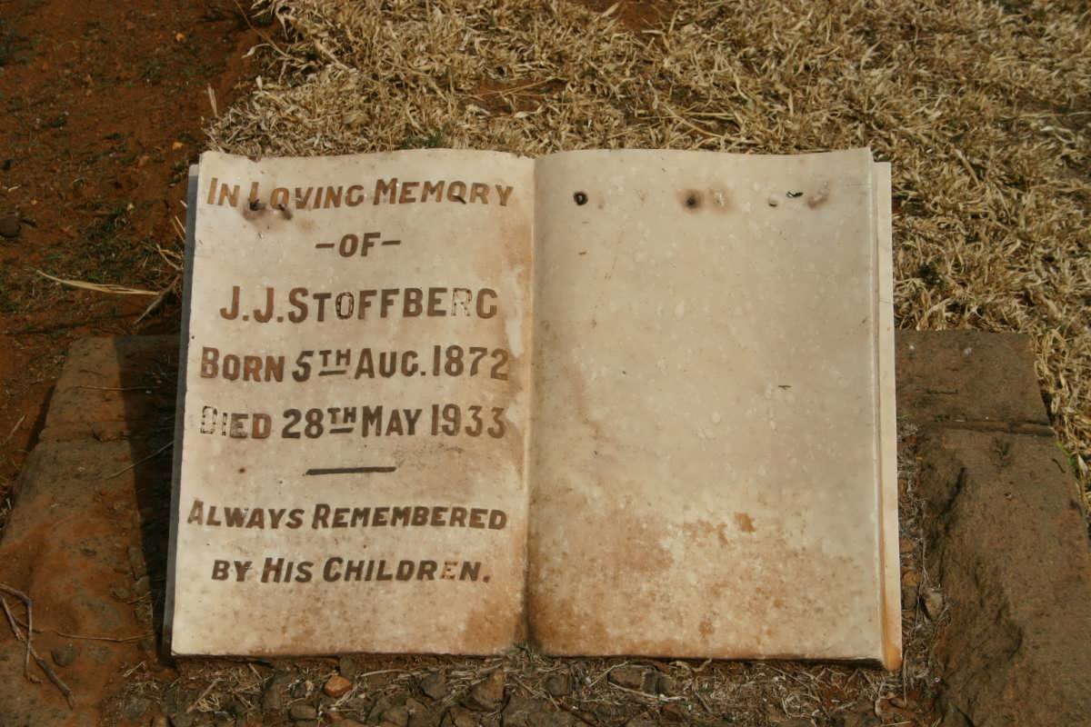 STOFFBERG J.J. 1872-1933