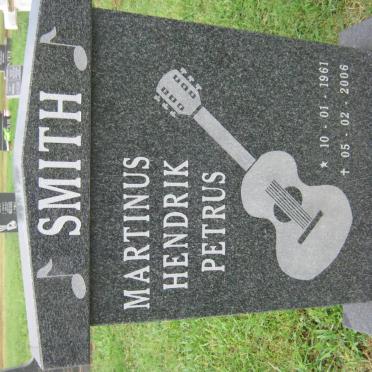 SMITH Martinus Hendrik Petrus 1961-2006