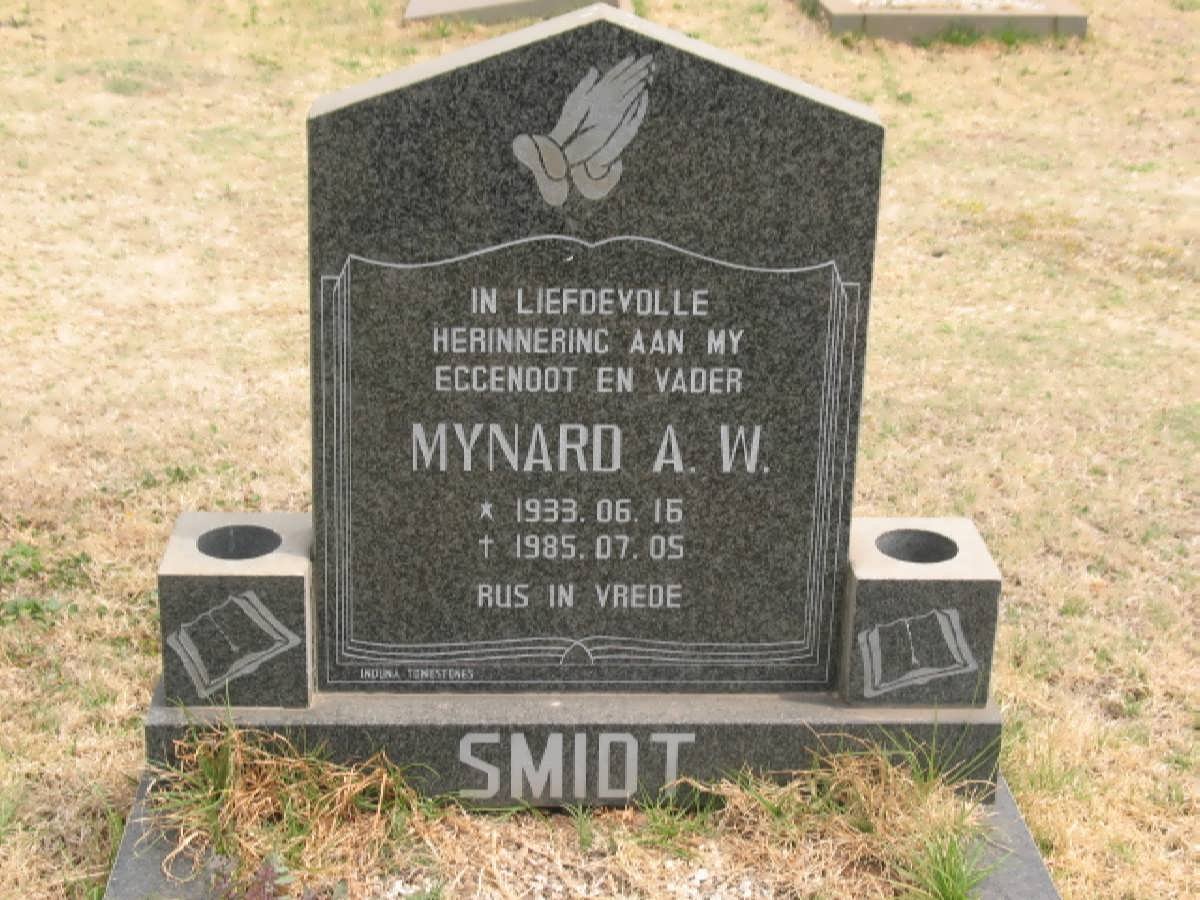 SMIDT Mynard A.W. 1933-1985