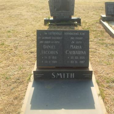 SMITH Daniël Jacobus 1916-1989 &amp; Maria Catharina 1925-1997