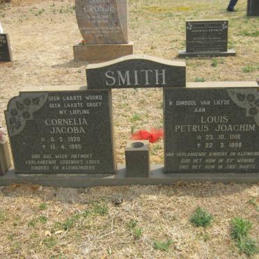 SMITH Louis Petrus Joachim 1916-1998 &amp; Cornelia Jacoba 1920-1995