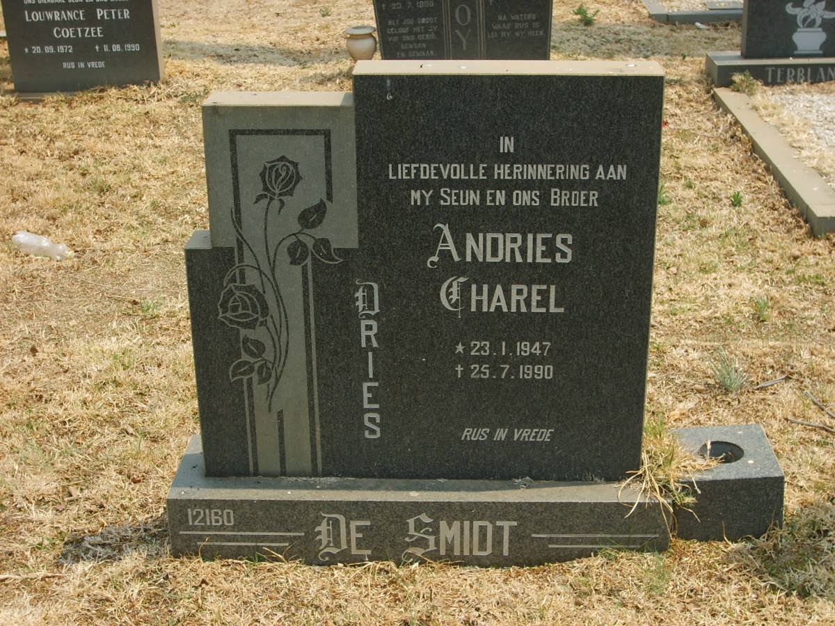 SMIDT Andries Charel, de 1947-1990