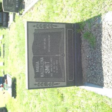 SMIT Maria Magdalena nee VAN DER LINDE 1917-1989