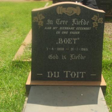 TOIT Boet, du 1908-1965