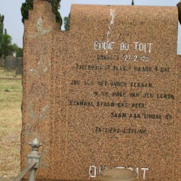 TOIT Eddie, du -1943