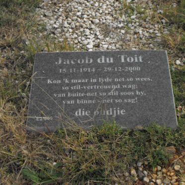 TOIT Jacob, du 1914-2000