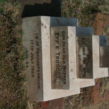 TRUSCOTT Effie -1929