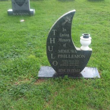THULO Mosiuwa Phillemon 1972-2003