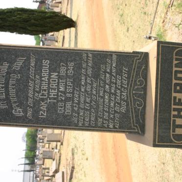 THERON Izak Gerhardus 1887-1946