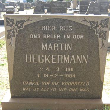 UECKERMANN Martin 1911-1984