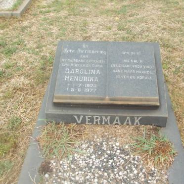VERMAAK Carolina Hendrika 1923-1977