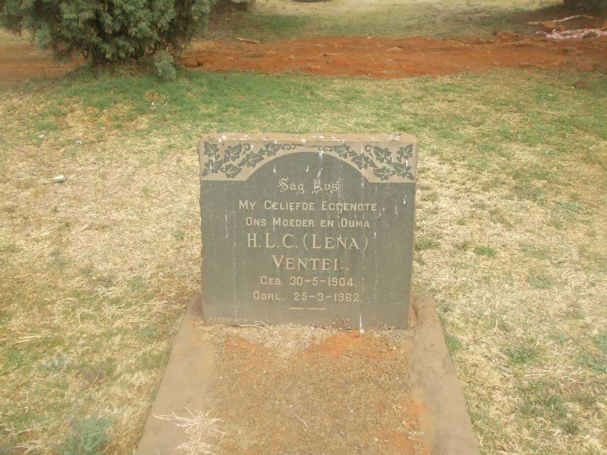 VENTER H.L.C. 1904-1962