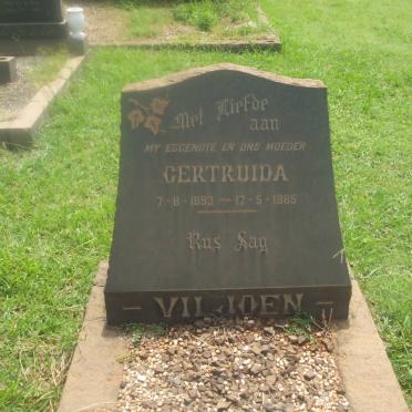VILJOEN Gertruida 1893-1965