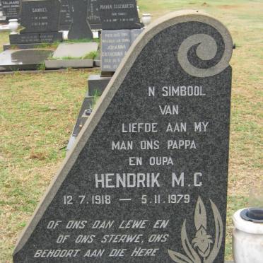 VILJOEN Hendrik M.C. 1918-1979